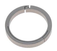 PciDinFo Hebilla de Anillo de Titanio Redondo Gancho de Llavero Mosquetón Clip, 22mm Plata
