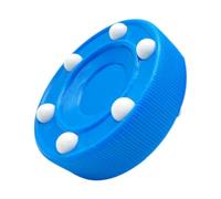 PciDinFo Hockey Puck Equipo de Juego Competición Multifuncional Accesorio Novedoso Diseño Resistente Material PP Adecuado para Entrenamiento Roller Skating Jue, Azul