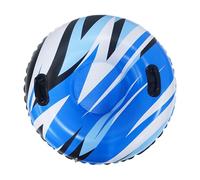 PciDinFo Inflable Tubo de Nieve Seguro con Asas Reforzadas Y Material Asiento Cómodo Y Portátil Adecuado para Actividades Deportivas de Invierno Y Reu, Azul Blanco