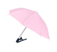 PciDinFo para Teléfono, Sombrillas para Teléfono, Sombrillas Universales a Prueba de Lluvia con Clip, Soporte para Teléfono, Visera para Viajar, Rosa