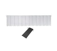 PciDinFo Parabrisas para Estufa de Camping, Protector contra El Viento para Quemador de Gas, Parabrisas para Estufa de Exterior, Bloqueador de Viento para Camp, 12 Platos