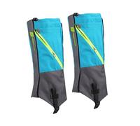 PciDinFo Polainas Impermeables Funda Botas Marcha Nieve Cremallera Y Ganchos Resistentes Transpirable Nylon Adecuadas para Deportes de, Cielo Azul