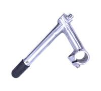 PciDinFo Potencia para Bicicleta Compatible con Manillar de Ciclismo Vástago para Manillar Plegable Material Aluminio Resistente Fácil de Instalar Adecuada Par, Plata