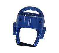 PciDinFo Protector de Cabeza de Boxeo Acolchado Casco Ajustable con Amortiguación Y Cintas Anchas para Mayor Adecuado para Sparring Y Clases de Artes, Azul, M