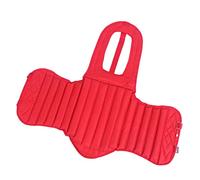 PciDinFo Protector de Pecho Karate Defensa Corporal Chaleco Protector Acolchado contra Golpes Material Oxford Resistente a Desgarros Adecuado para Práctica de, Rojo S