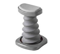 PciDinFo Pushup Entrenamiento Equipo Asistente Flexiones Refuerzo Cuerpo Avanzado Resorte Base Estable Ergonómica Cinturón Lumbar Adecuado para, Gris