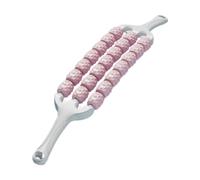 PciDinFo Rodillo Muscular Bastón de Masaje Herramienta de Relajación Corporal con Material de PP Portátil Y Ligero Adecuado para Piernas Cuello Espalda Brazos, Rosa