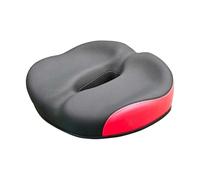 PciDinFo Sillín de Bicicleta con Base Ancha Ergonómica Asiento Blando Transpirable Impermeable Estructura PP Resistente Y Cojín Hueco Adecuado para Ciclismo Mo, Rojo