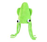 PciDinFo Sombrero Calamar con Tentáculos Llamativos Y para Disfraces de Fotografía Gorro para Festivales Terciopelo Agradable a, Verde
