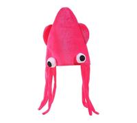 PciDinFo Sombrero Calamar con Tentáculos Llamativos Y para Disfraces de Fotografía Gorro para Festivales Terciopelo Agradable a, Rosa