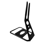 PciDinFo Soporte Bicicletas Estacionamiento Aparcamiento Bicicletas Estructura Acero Revestimiento Goma Funcionalidad Multipropósito Adecuado para Hogar Garaje, Negro