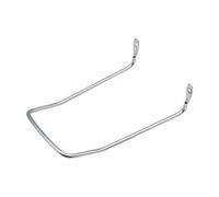 PciDinFo Soporte de Canasta para Bicicleta Accesorios Metálicos Frontal Bracket de Fijación Estable Montaje Práctico Adecuado para Transporte de Carga, Doblar