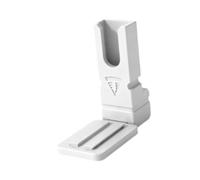 PciDinFo Soporte de Pedal de Bicicleta de Fácil Transporte Pata Ajustable para Bicicleta con Soporte Estable Plegable Accesorio en TPU Adecuado para U, Blanco
