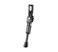 PciDinFo Soporte para Bicicleta Infantil Universal Base de Apoyo Ajustable con Pie Antideslizante y Mecanismo de Resorte Aleación Duradera Adecuado para, Negro 18 Pulgadas