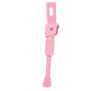 PciDinFo Soporte para Bicicleta Infantil Universal Base de Apoyo Ajustable con Pie Antideslizante y Mecanismo de Resorte Aleación Duradera Adecuado para, Rosa 18 Pulgadas