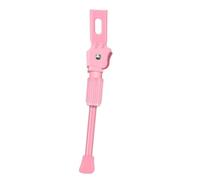 PciDinFo Soporte para Bicicleta Infantil Universal Base de Apoyo Ajustable con Pie Antideslizante y Mecanismo de Resorte Aleación Duradera Adecuado para, Rosa 20 Pulgadas