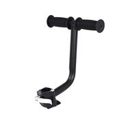 PciDinFo Soporte Trasero para Bicicleta con Manillar Brazo de Apoyo Respaldo para Ciclismo Accesorio de Montaje Trasero Hecho de Aleación de Aluminio y Goma, sin Tornillo