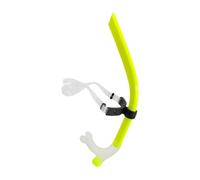 PciDinFo Tubo de Buceo Snorkel de Silicona Resistente de Respiración Ergonómica Conjunto con y Banda para la Cabeza Accesorio para Natación, Amarillo