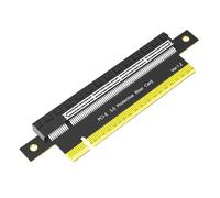 PCIE 16X 5.0 Rising Entended Card Adaptador de extensión de 180 grados para conexión de computadora, extensor de placa base de escritorio, extensor de placa base de escritorio
