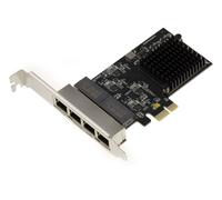 Pcie 4 Puertos Lan RJ45 Gigabit Ethernet 10 100 1000Mbps Kit Realtek RTL8111H