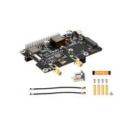 PCIe a M.2 E KEY con placa de expansión PoE HAT para Raspberry Pi 5, compatible con varios tamaños 2230 NGFF (llave M.2 E) NIC inalámbrica, compatible con alimentación a través de Ethernet, IEEE