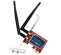 Pcie Adaptador WiFi para tarjeta Pcie WiFi, adaptador de red inalámbrica Pcie, tarjeta inalámbrica Pcie, adaptador WiFi Pci, tarjeta WiFi, tarjeta Pci, adaptador inalámbrico Pci, tarjeta de red Pci