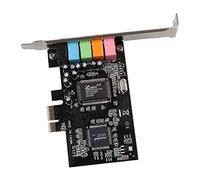 PCIE Express 5.1chcmI8738 - Tarjeta de sonido de audio con soporte de perfil bajo