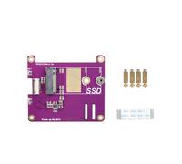 PCIE M.2 NVME 2230 2242 Gen3 SSD HAT Kit de Placa de ExpansióN para Raspberry Pi 5 PCIE M.2 NVME SSD HAT