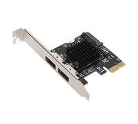 PCIE para Alimentar Tarjeta de Expansión ESATA, Transmisión Estable, Tarjeta de Expansión PCIE 1X a USB, Plug and Play, Amplia Aplicabilidad para Computadoras de Escritorio