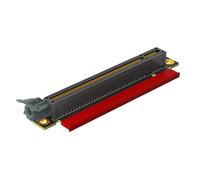 PCIe PCIExpress - Tarjeta elevadora de 16x para chasis de servidor de computadora de 1U, tarjeta adaptadora de alta velocidad de 90 grados