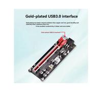 PCIE Riser Card PCI Express to X16 Extender USB 3.0 to 6 Pin Adapter for Video Card Mining