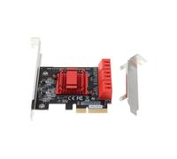 PCIe SATA Card 6 Port SATA Controller Expansion Card with Low Profile Bracket