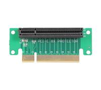 PCIE - Tarjeta adaptadora elevadora PCIE de 90 grados en ángulo recto de 90 grados para servidor de computadora 1U, tarjeta de expansión de computadora