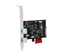 PCIE to PS/2 Expansion Card for PS2 Mouse Keyboard PCI-E Round Port Adapter for Desktop PC PS2 Expansion Card