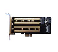 PCIe to Solid States Adaptador de disco PCIE4.0 tarjeta de expansión Risers con pinza para 2230 2242 2260 2280 SSD conversión