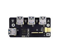 PCIe TO USB 3.2 Gen1 Adapter Designed For Raspberry Pi Compute Module 4 IO Board(CM4), 4X High Speed USB Ports,Compatible with USB 3.0/2.0/1.1