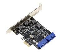 Pcie USB 3.0 USB3-2 Puertos Interno 19 Puntos Chipset nec - High + Low Profile