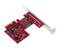 PCIE USB 3.1 - 10 GB - 2 Puertos En Placa Trasera - TYPE C - Chipset ASM1142