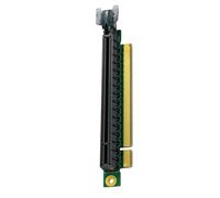 PCIE3.0 X16 a X16 90 Grados Adaptador Risers Card Pciexpress para servidores informáticos pequeños 1U chasis especial no pérdida de datos PCIe extensión