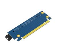 PCIE3.0 X16 a X16 - Adaptadores elevadores de 90 grados PCIExpress para servidores de computadora pequeños, chasis especiales, convertidores macho a hembra