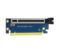PCIE3.0 X16 a X16 - Adaptadores elevadores de 90 grados PCIExpress para servidores de computadoras pequeñas, chasis especiales, adaptador de ranura blindada