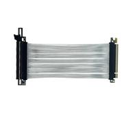 PCIe5.0 X16 Risers Cable GPU Extensión Cable Fojas Aluminio Mylars Broteo para Protecciones Y Velocidad Durabilidad PCIEXPress