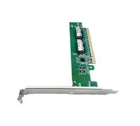PCIExpress X16 a Double 8i - Placa adaptadora de metal con rangos de temperatura extendidos, adaptador de expansión PCIe para rack de servidor