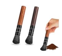 pclapora 2 Piezas Brocha Cafetera, Cepillo de Limpieza Cafetera, Vegane Reinigungsbürste Kaffee, Pincel Expreso para Limpiar Cafeteras, Molinillo de Café, Máquina de Espresso