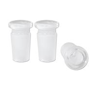 pclapora 3 Piezas Cabezal de Vidrio para Bong, 18.8mm Joint Bowl für Glas Bongs, Zubehör Bong, Cabeza de Pipa de Agua, Cabezal de Vidrio para Bongs para Cabeza de Enchufe Forma de Embudo