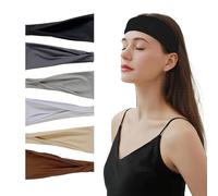 pclapora 6 Piezas Diadema Mujer, Elasticas Cinta Pelo Deporte, Cinta Pelo Mujer, Diademas Elastica, Diademas Anchas, Headband Hombres para Yoga, Deportes Diadema