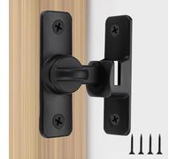 pclapora Cerradura Pestillo para Puerta Abatible, Cerrojo de 90/180 Grados en Aleación de Aluminio Antioxidante, Cierre Robusto para Puertas Correderas, Graneros, Ventanas, Cocinas y Jardín