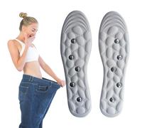 pclapora Plantillas de Masaje de Acupresión, Plantillas Magneticas Adelgazantes, para Adelgazar Acupresión Masajeador de Pies, Lavable y Cortable, se Adapta a Hombres y Mujeres