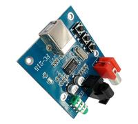 PCM2704 - Tarjeta de sonido decodificada por USB, fibra óptica coaxial, tarjeta de sonido Hifi, placa convertidora