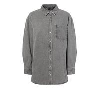 Pcmaisie LS Denim Shirt Noos BC, Grey Denim, M